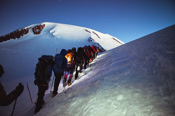 Ascent to Mt. Elbrus from the South (comfort)